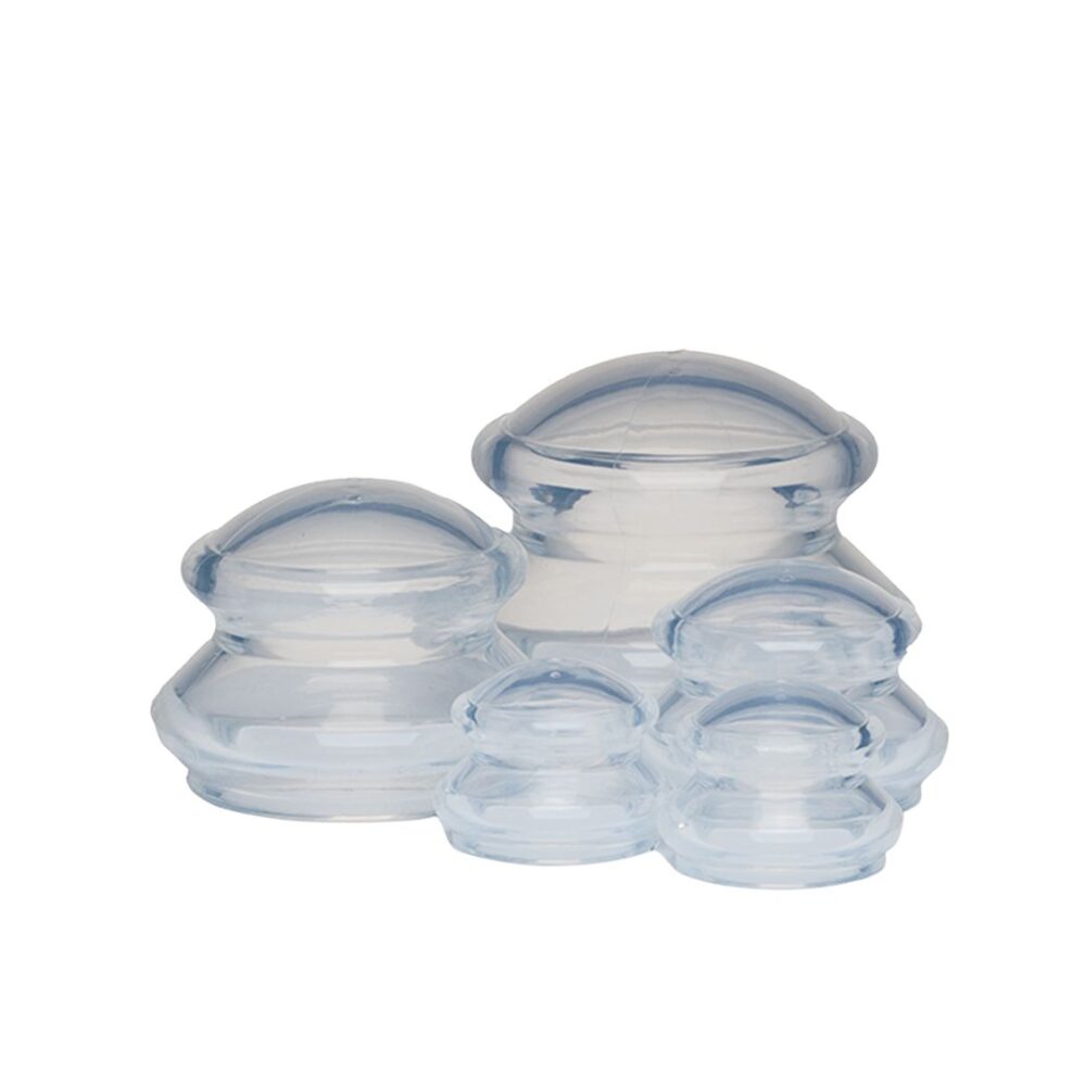 5 Piece Professional Cupping Set inc. Instructions