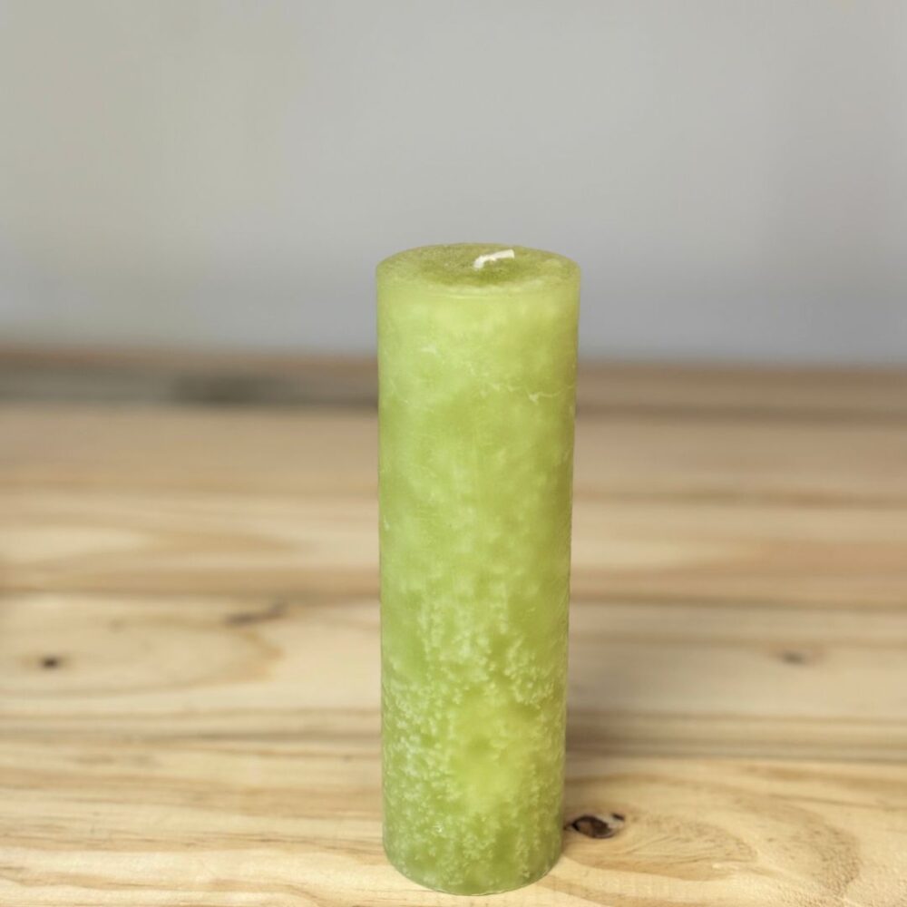Cool Mint - Green Colourful Scented Candle (Small)