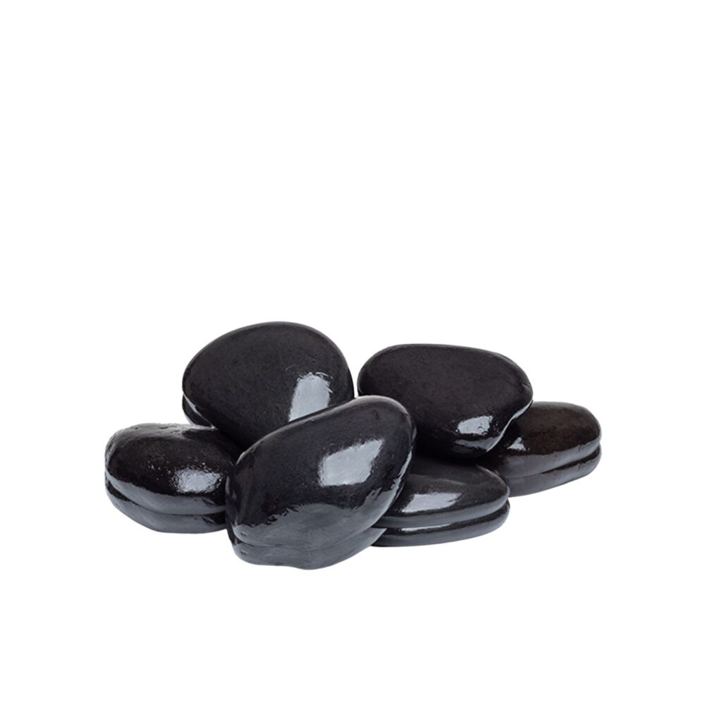Medium Basalt Hot Stones 1kg (6 - 8 Stones)