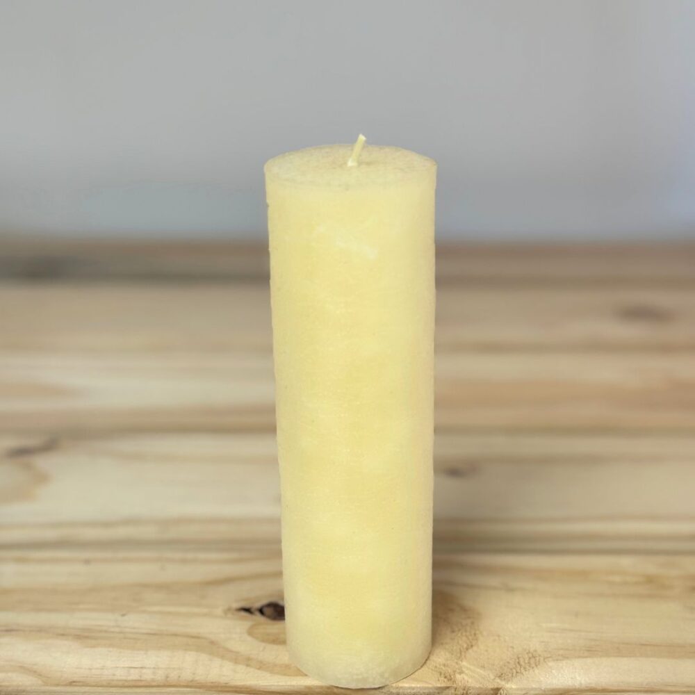 Vanilla - Off White Colourful Scented Candle (Small)