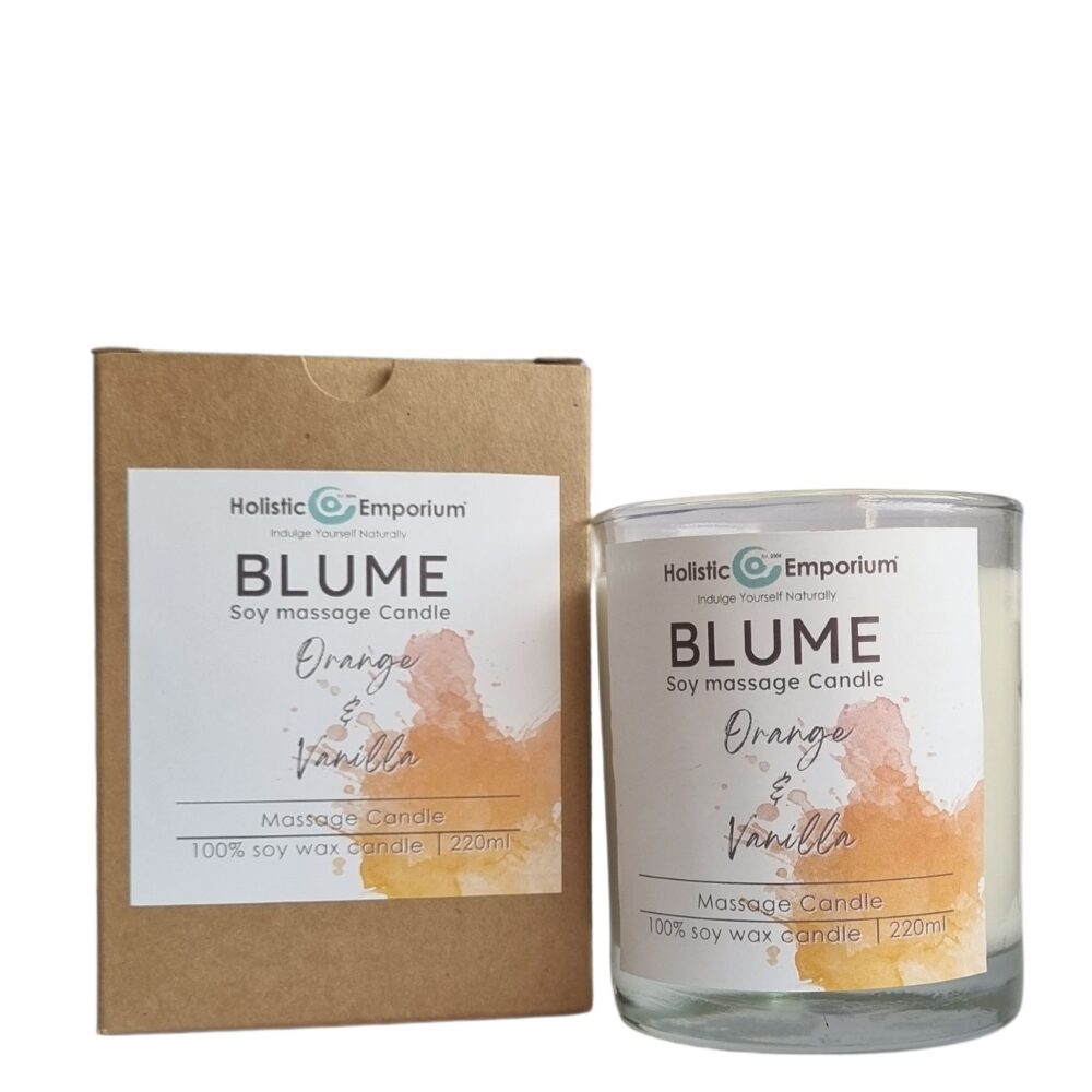 Orange & Vanilla Soy Massage Candle (220ml)