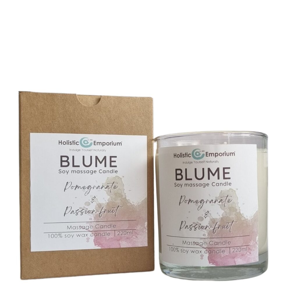 Pomegranate Passion Soy Massage Candle (220ml)