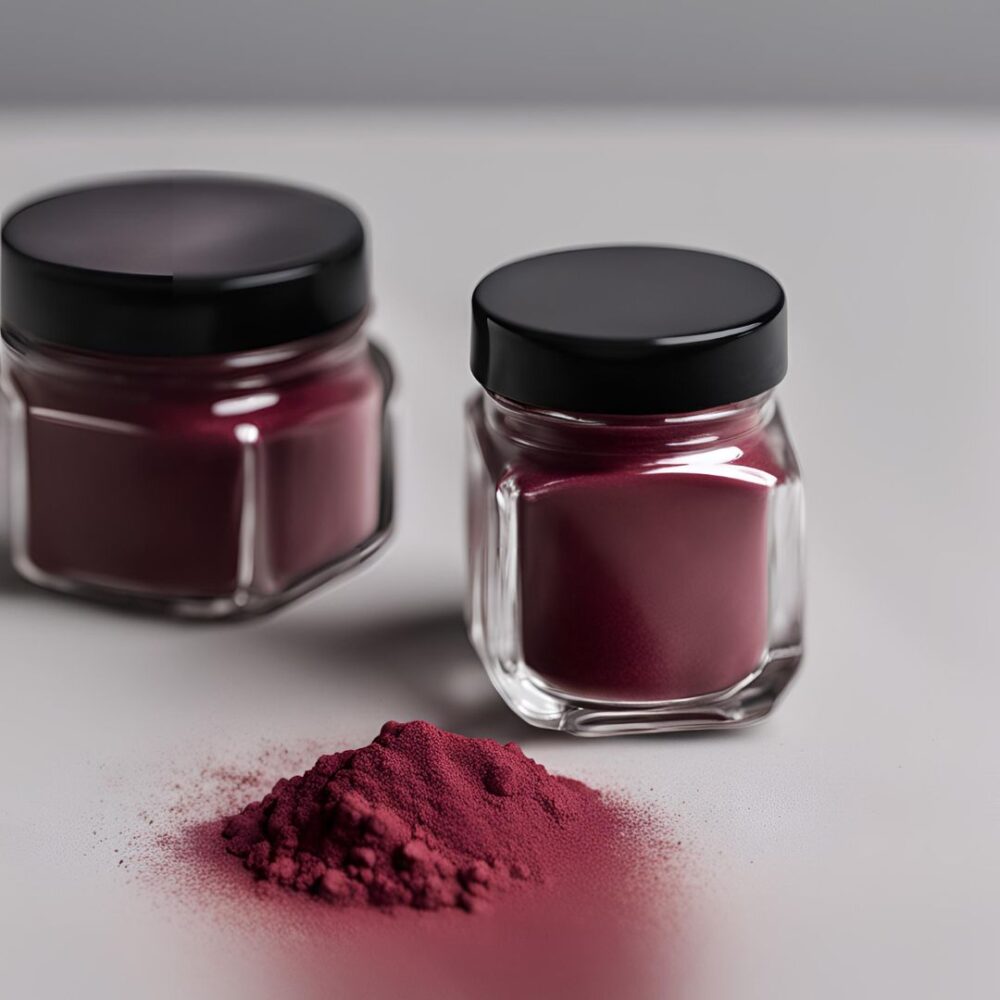 Wine Red Pearlescent Mica Pigment (10ml)