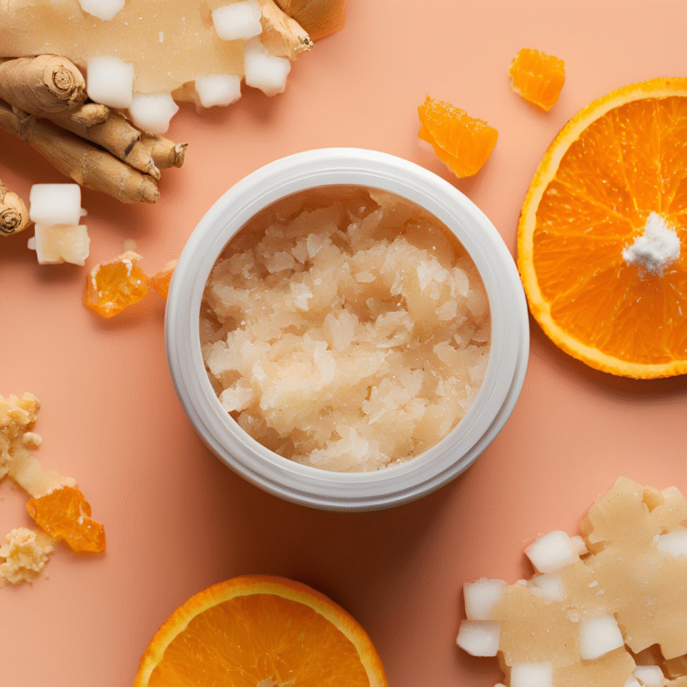 Orange & Ginger Salt Scrub