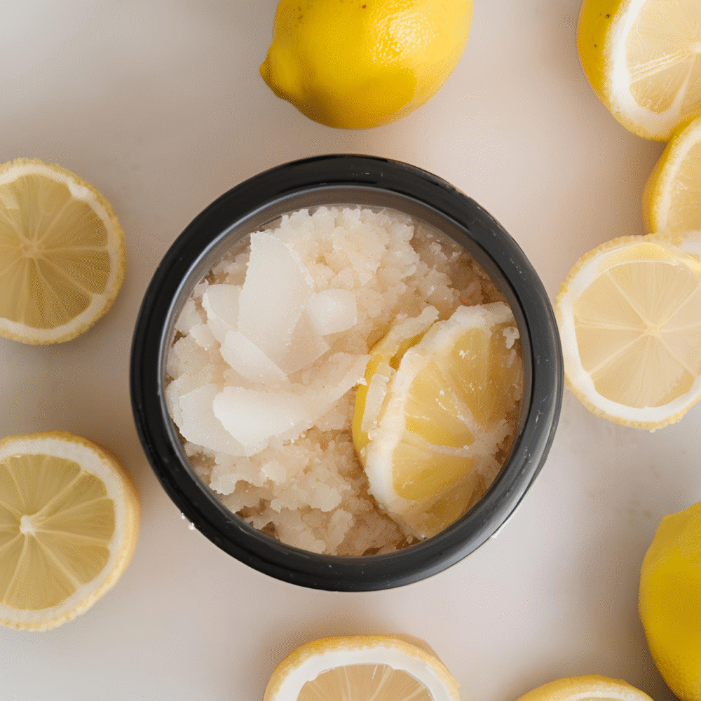 Lemon & Ginger Salt Scrub