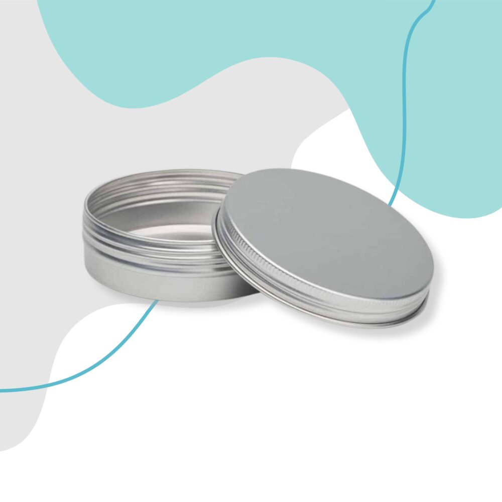 Aluminum Tin 100ml (Silver)