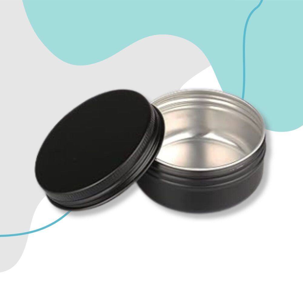 Aluminum Tin 100ml (Black)