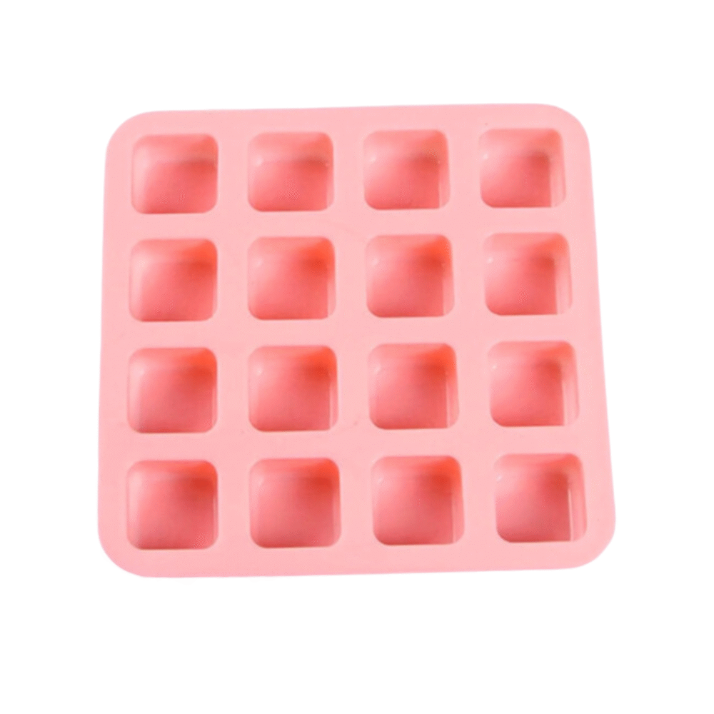 16 Cavity Square Silicone Mould