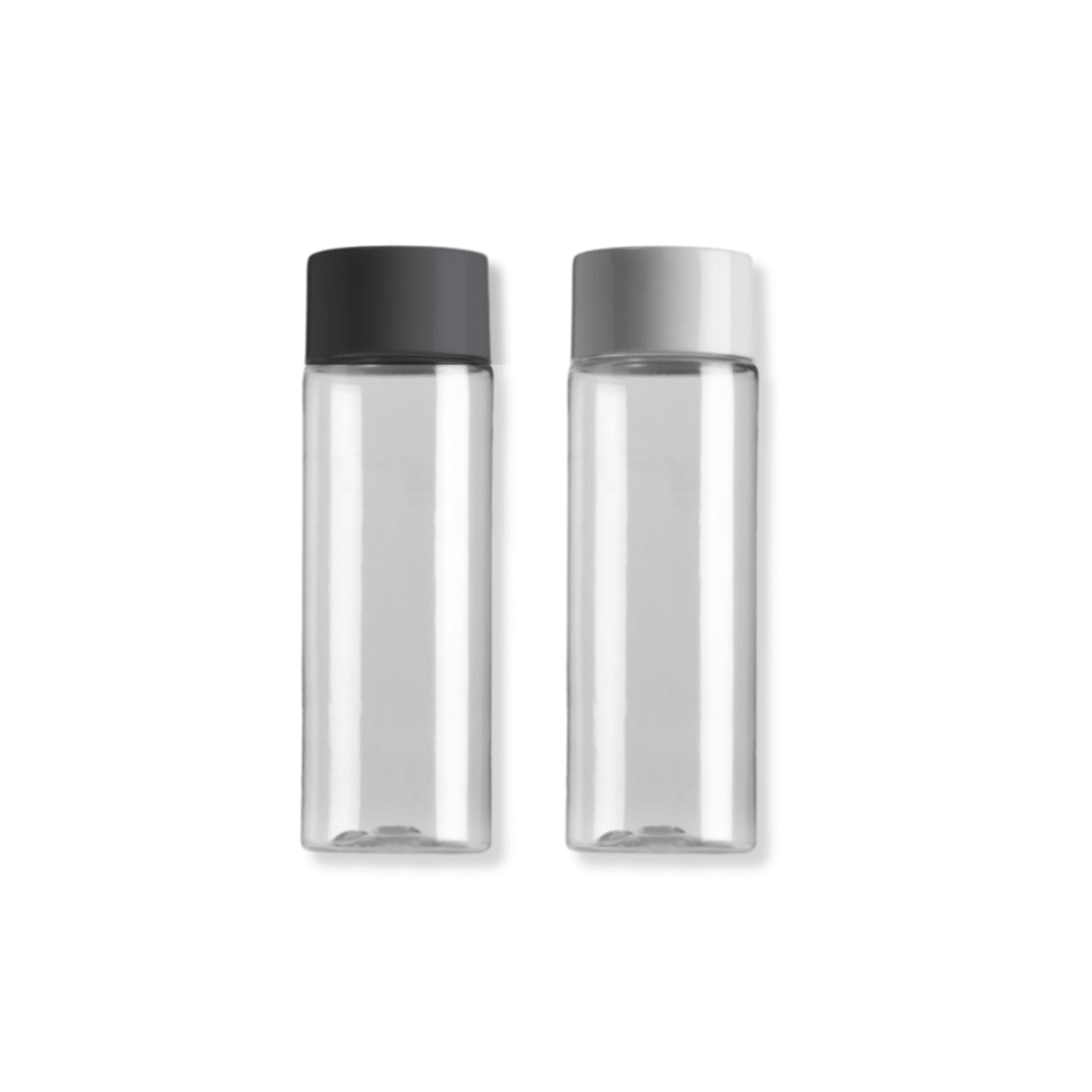 100ml Tissue Oil Bottle With Puffer and Double Wall Cap