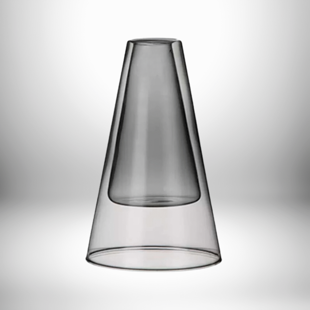 Elegant Glass Reed Diffuser Cone Smokey