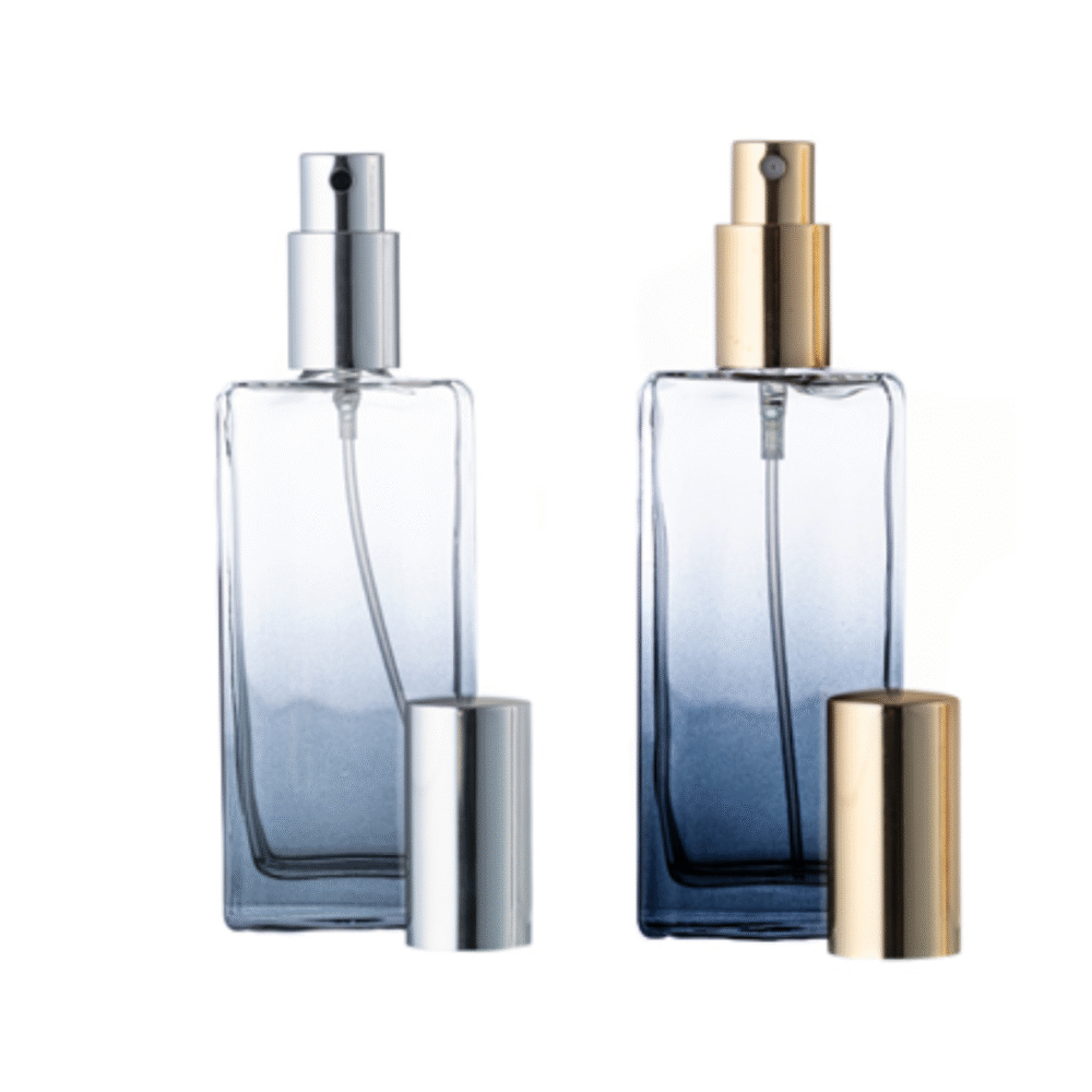Perfume Bottle Black Ombre 55ml Screw Cap