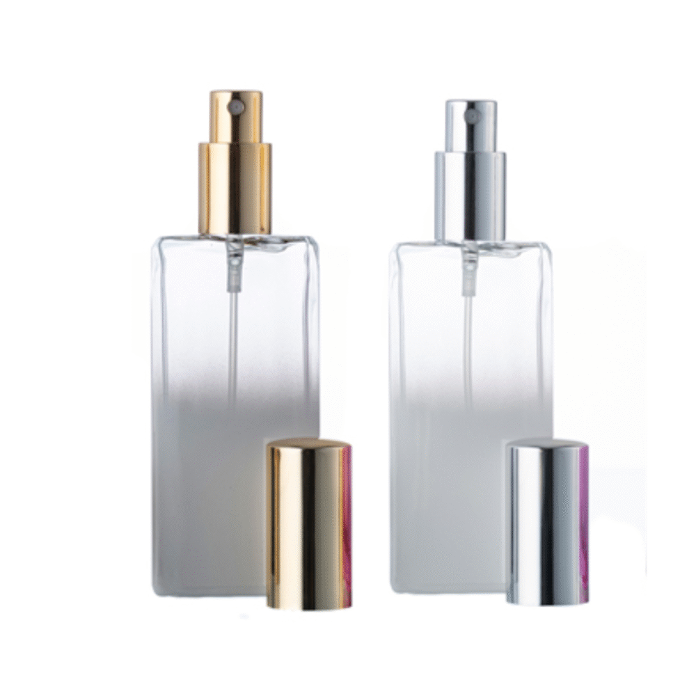Perfume Bottle White Ombre 55ml Screw Cap