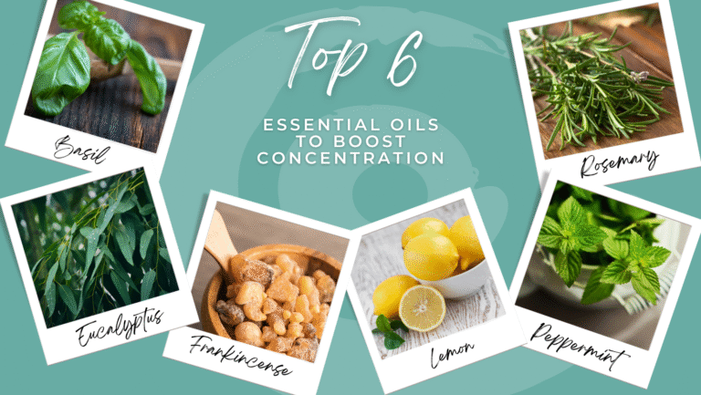 Top 6 Essential Oils to Boost Concentration Naturally