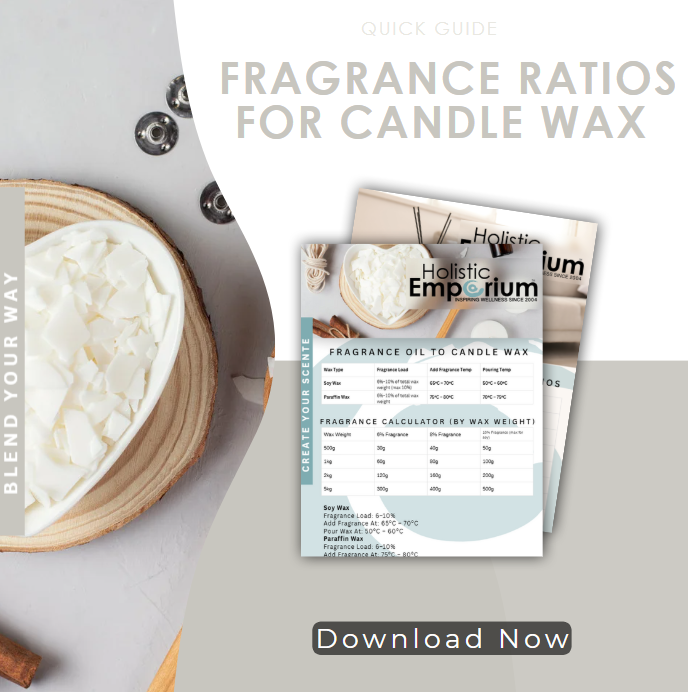 Holistic Emporium's Quick Guide to Fragrance Ratios for Candle Wax