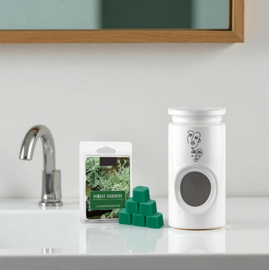 Oil Burner + Free Wax melt (Forest Oak Moss)