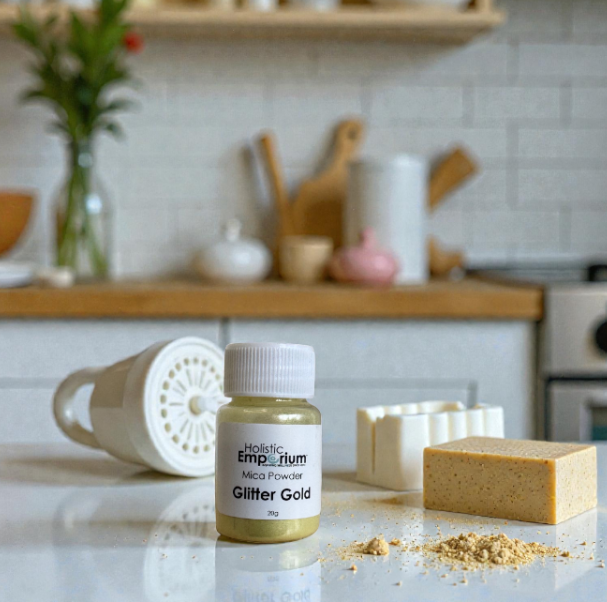 Glitter Gold Mica Powder 20g