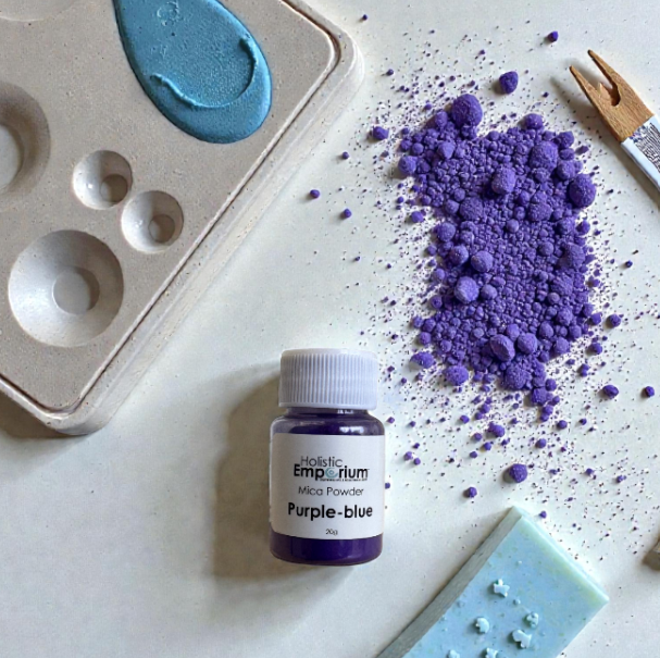 Purple Blue Mica Powder 20g