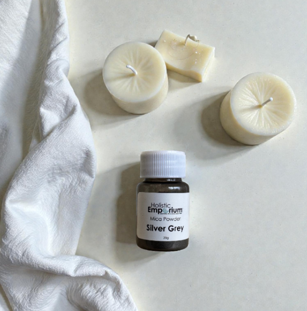 Silver Grey Mica Powder 20g