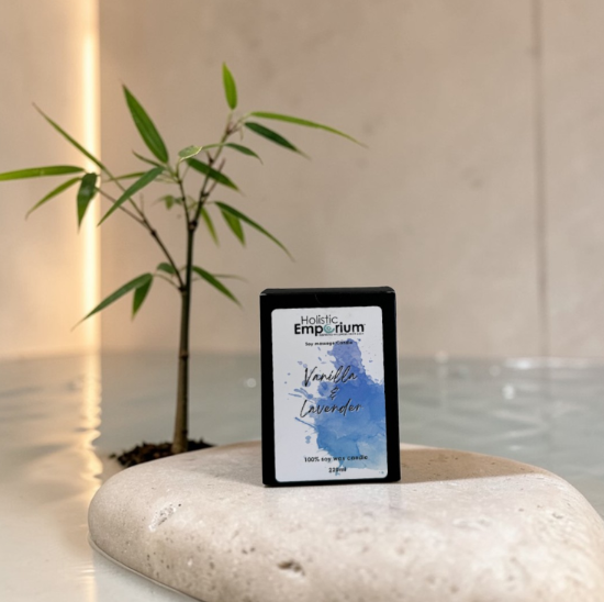 Luxury Soy Massage Candle 220ml Vanilla & Lavender