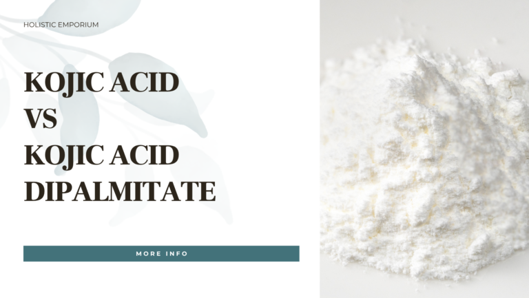 Kojic Acid vs Kojic Acid Dipalmitate: What Is The Difference And Which One Should You Use?