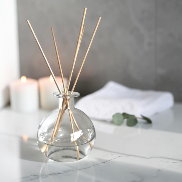 Neroli Blossom Luxury Reed Diffuser 200ml (Clear Diffuser Bottle)