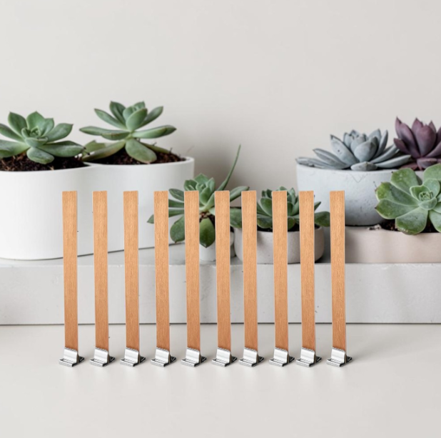 Wooden Wick 10 Pack